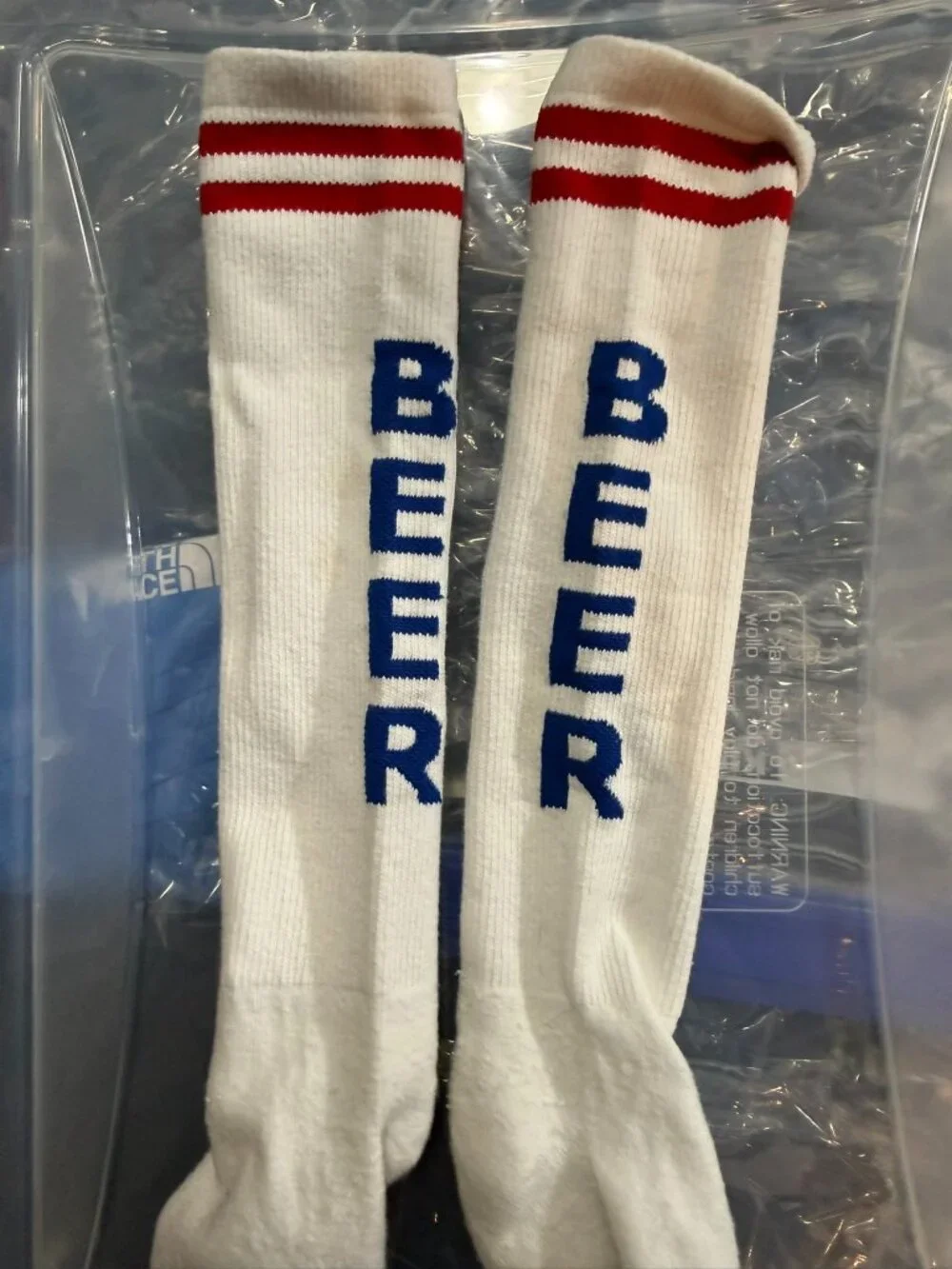 🍺Beer🍺 socks - Red, white & blue